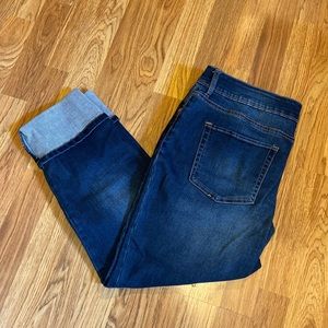 Maurices High Rise Cropped Jeans